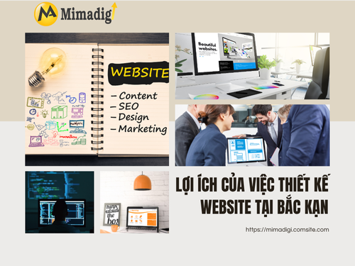 Thiết kế website tại Bắc Kạn – Thiết kế đẹp, dễ chỉnh sửa của mimadigi