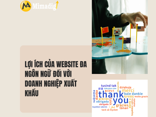Website đa ngôn ngữ xuất khẩu tại mimadigi