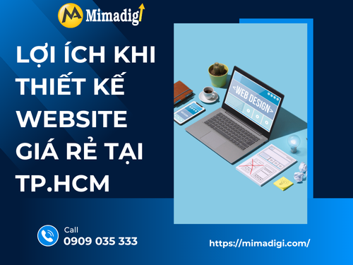 Dịch vụ thiết kế website giá rẻ TP.HCM của mimadigi