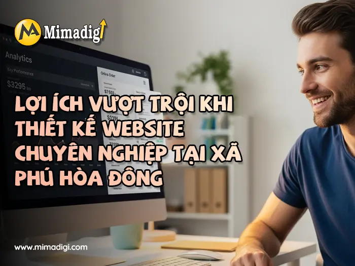 Thiết kế website Xã Phú Hòa Đông tại mimadigi