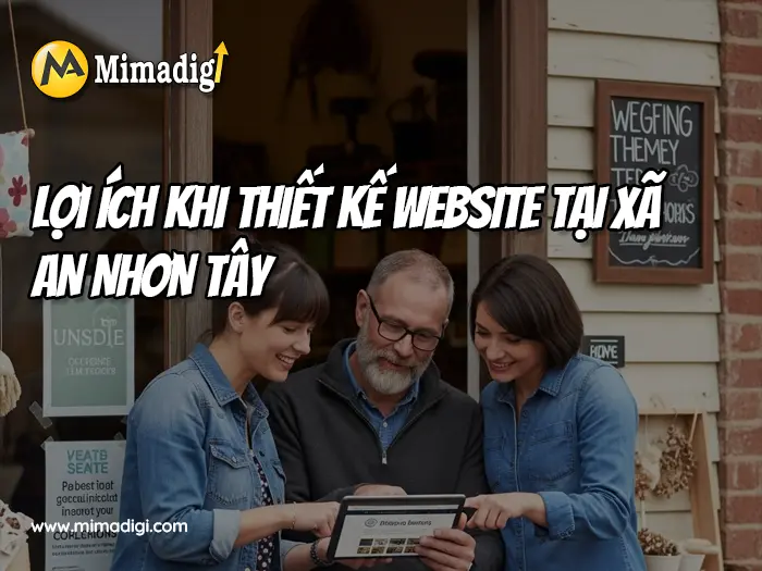 Thiết kế website Xã An Nhơn Tây tại mimadigi