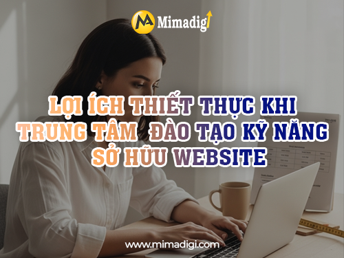 Thiết kế website dạy nghề – kỹ năng tại mimadigi