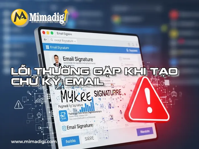 Tạo chữ ký email chuyên nghiệp cho thương hiệu doanh nghiệp tại mimadigi