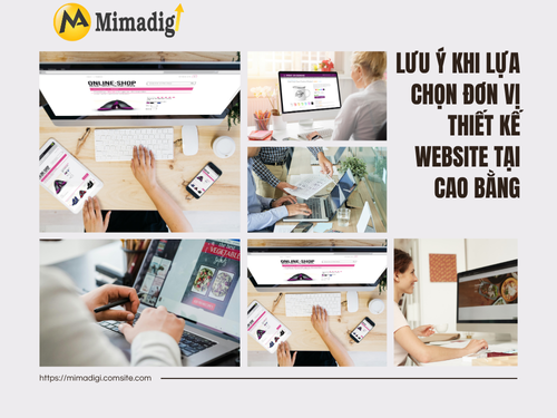 Thiết kế website tại Cao Bằng – Website chuẩn SEO uy tín của mimadigi