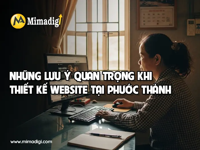 Thiết kế website Xã Phước Thành tại mimadigi