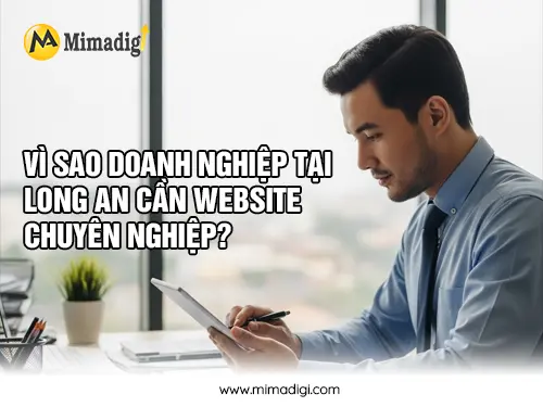 Thiết kế website giới thiệu doanh nghiệp tại Long An Mimadigi