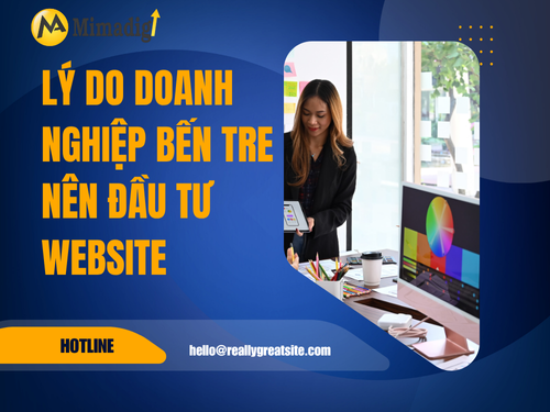Thiết kế website tại Bến Tre – Website mobile friendly của mimadigi