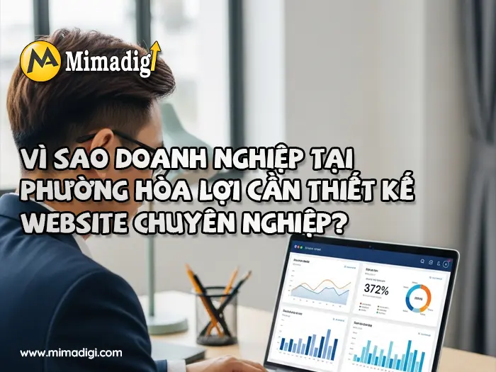 Thiết kế website Phường Hòa Lợi tại mimadigi