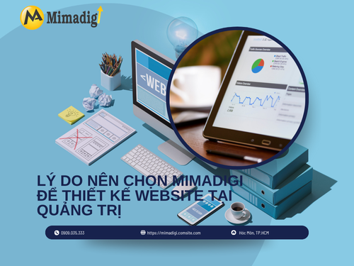 Thiết kế website tại Quảng Trị – Đẹp, mượt, chuẩn di động của mimadigi