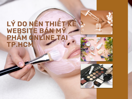 Thiết kế website bán mỹ phẩm online tại Sài Gòn của mimadigi