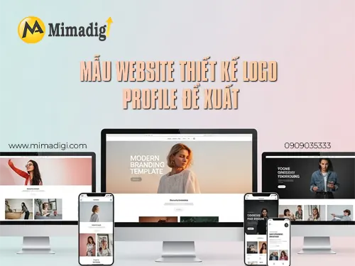 Website Design for Logo & Profile Design Services at MIMADIGI