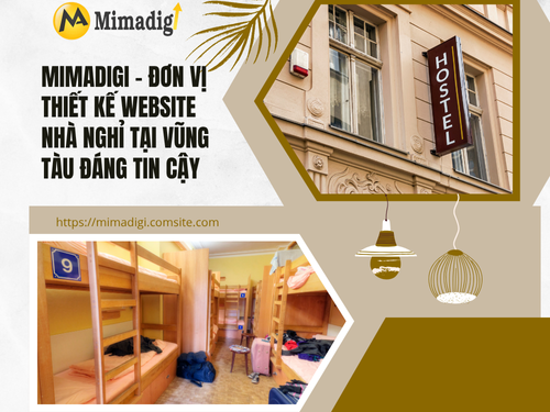 Thiết kế website nhà nghỉ bình dân tại Vũng Tàu tại mimadigi