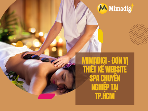 Thiết kế website spa – thẩm mỹ viện tại Sài Gòn tại mimadigi