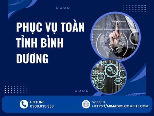 Thiết kế website tại Bình Dương – Tăng trưởng doanh thu online, chuẩn thương hiệu cùng MIMADIGI