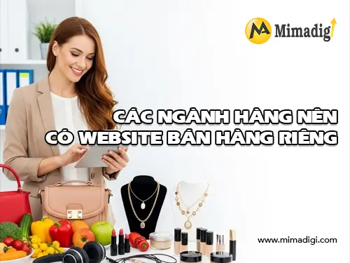Thiết kế website bán hàng online tại TP.HCM. Công Ty Mimadigi