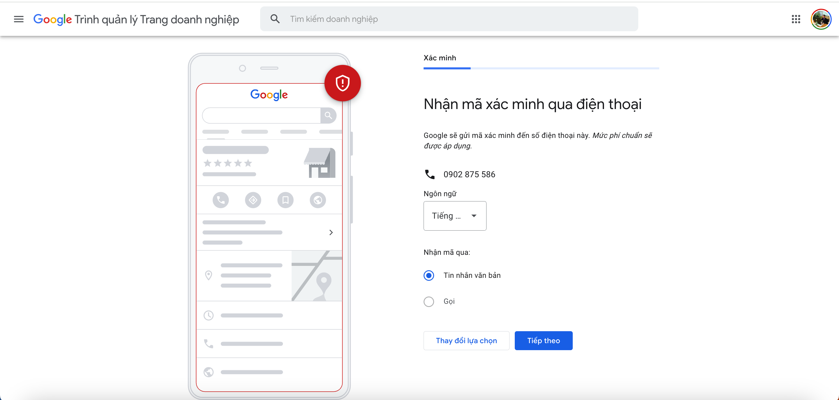 Quy trình tạo google maps doanh nghiệp