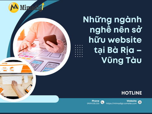 Thiết kế website tại Bà Rịa – Website doanh nghiệp chuẩn SEO tại mimadigi