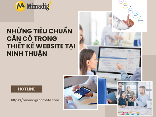 Thiết kế website tại Ninh Thuận – Website chuẩn ngành nghề của mimadigi