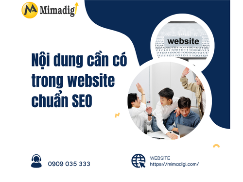 Thiết kế web chuẩn SEO tại TP.HCM của mimadigi