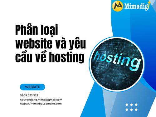 Cách chọn Hosting phù hợp cho website bán hàng/giới thiệu doanh nghiệp của mimadigi