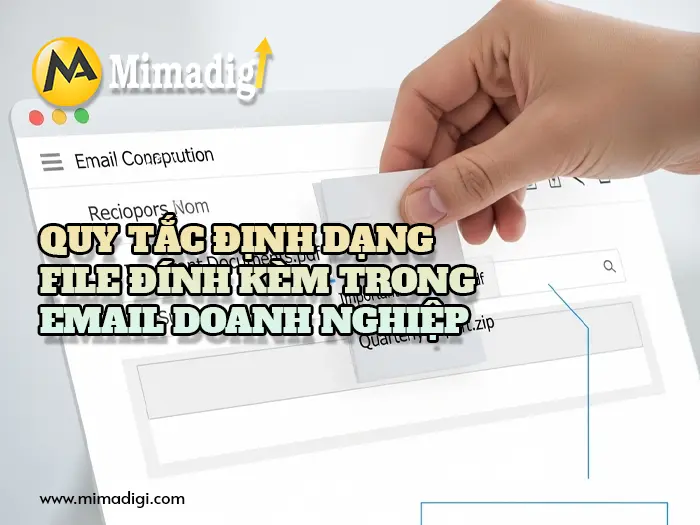 Định dạng chuẩn email doanh nghiệp chuyên nghiệp cần có tại mimadigi