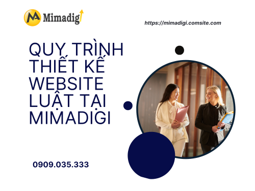 Thiết kế website công ty luật tại TP.HCM của mimadigi