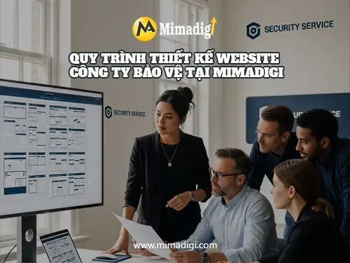 Thiết kế website công ty bảo vệ tại Mimadigi