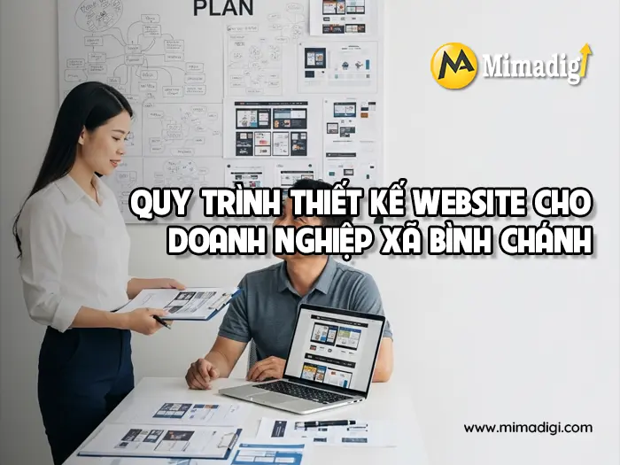 Thiết kế website Xã Bình Chánh tại mimadigi