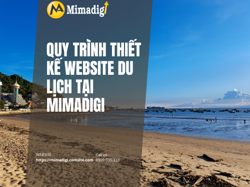 Thiết kế website du lịch tại TP. Vũng Tàu tại mimadigi