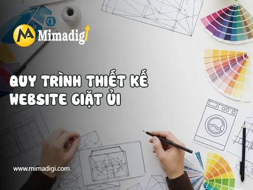 Thiết kế website dịch vụ giặt ủi – giặt sấy tại mimadigi