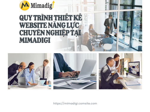 Website giới thiệu năng lực công ty tại mimadigi