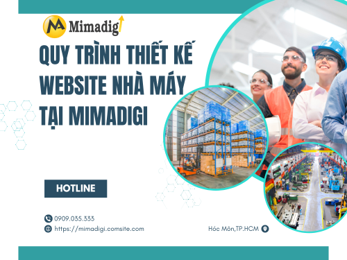 Website xưởng sản xuất tại Long An tại mimadigi