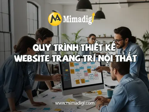 Thiết kế website dịch vụ trang trí nội thất tại mimadigi