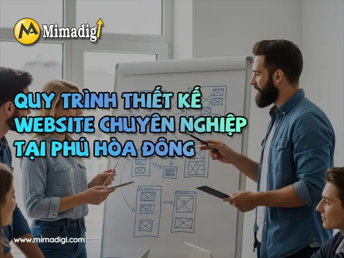 Thiết kế website Xã Phú Hòa Đông tại mimadigi