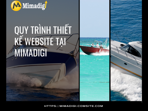 Thiết kế website tàu du lịch – cano Vũng Tàu tại mimadigi