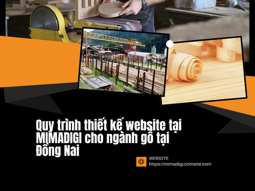 Thiết kế website ngành gỗ tại Đồng Nai của mimadigi