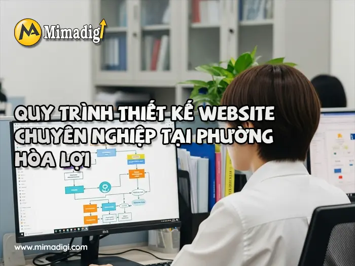 Thiết kế website Phường Hòa Lợi tại mimadigi