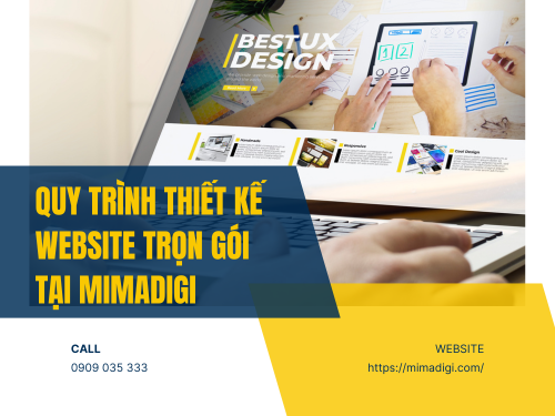 Thiết kế website trọn gói tại Quận 1, TP.HCM của mimadigi