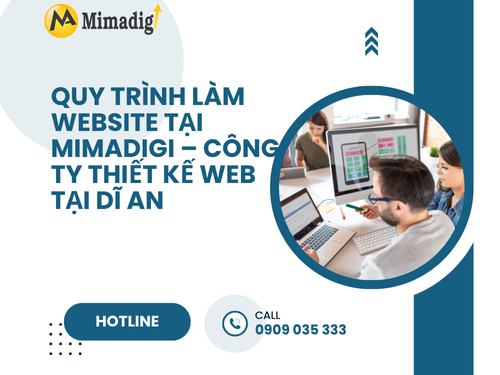 Công ty làm website tại Dĩ An của mimadigi