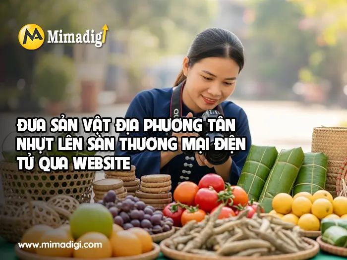 Thiết kế website Xã Tân Nhựt tại mimadigi
