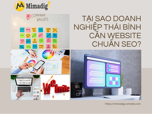 Thiết kế website tại Thái Bình – Chuẩn SEO ngành nghề cùng mimadigi