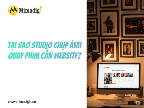 Thiết kế website dịch vụ chụp ảnh – quay phim tại mimadigi