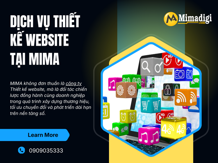 Website Design Services at MIMA