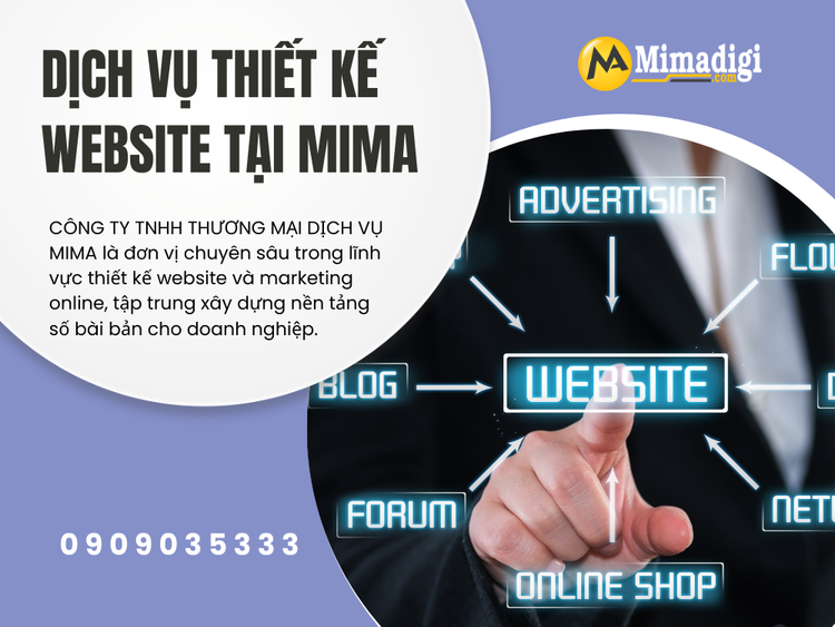 Website Design Services at MIMA