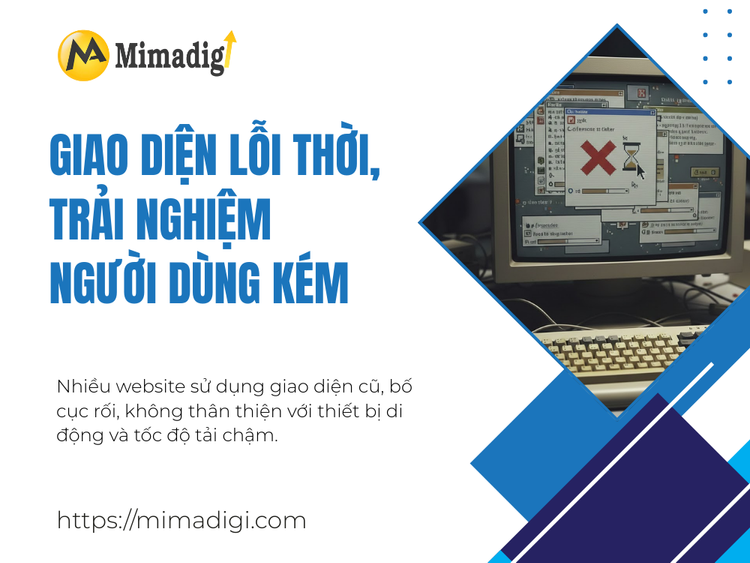 Outdated Interface, Poor User Experience