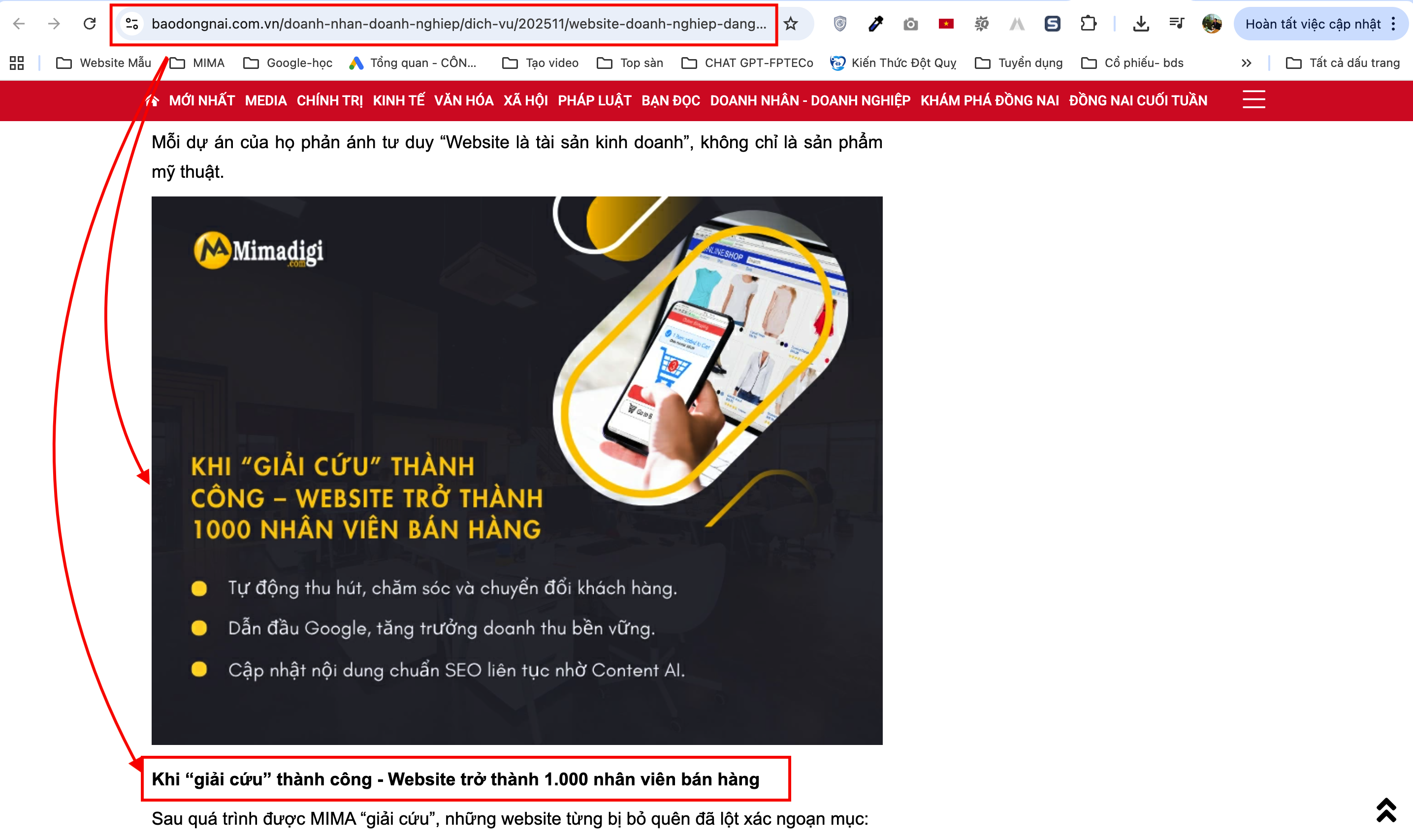 Thiết Kế Website Đồng Nai