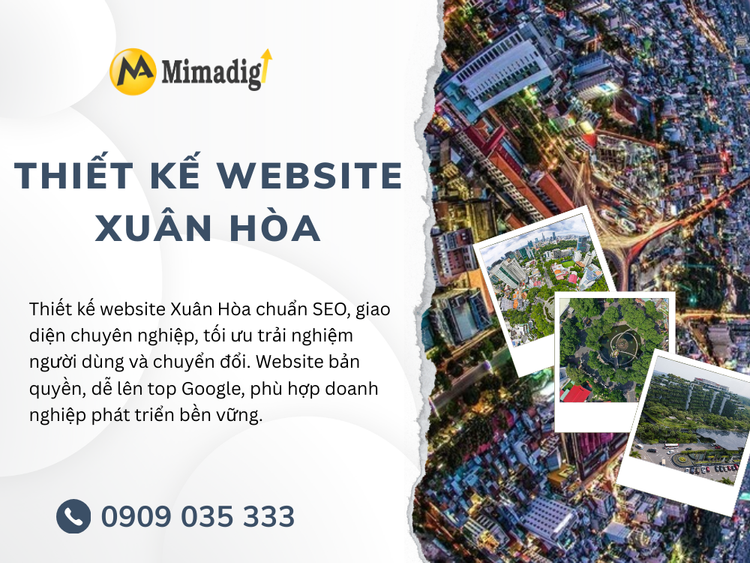 Xuan Hoa Website Design