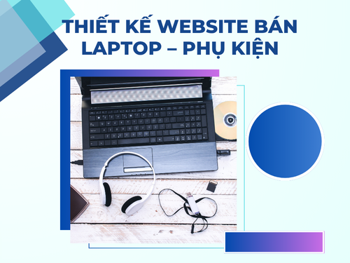 Thiết kế website bán laptop – phụ kiện tại mimadigi