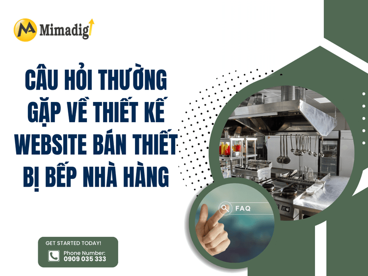Frequently Asked Questions About Restaurant Kitchen Equipment Website Design at MIMA