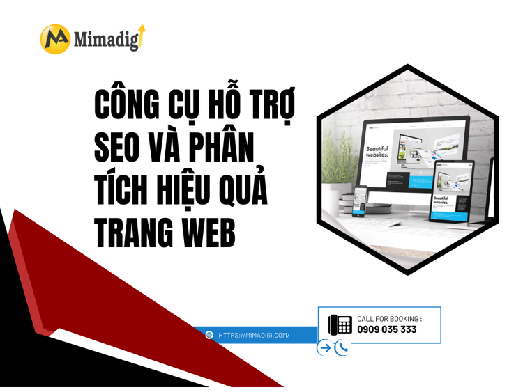 Công cụ hỗ trợ SEO và phân tích hiệu quả trang web tại MIMA